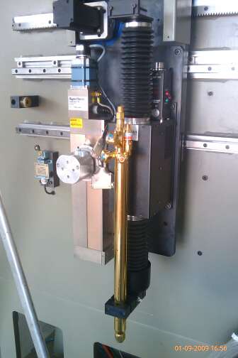 Automatic hight control with integrated collision protection